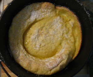 Powdered Dutch Baby