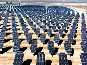 Picture of Giant Solar Technology array