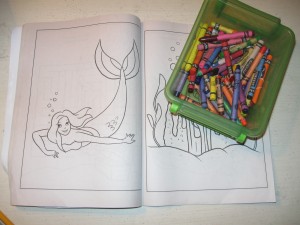 bug out bag coloring book