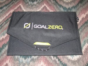 Goal Zero Guide 10 portable solar kit