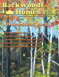 Backwoods Home cover 137