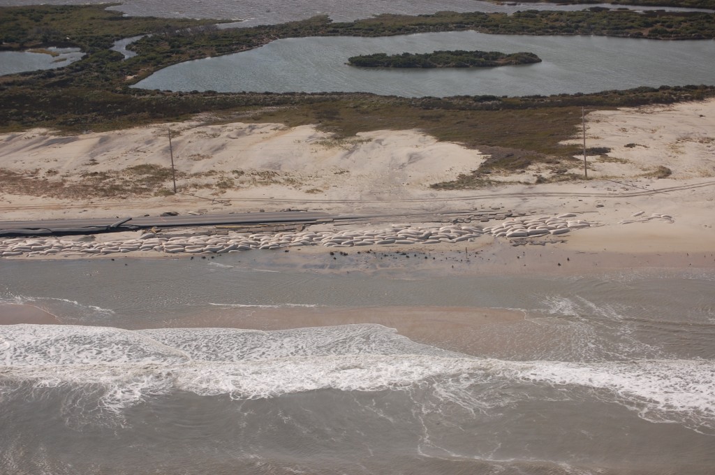 Hwy 12 taken out by another Hurricane