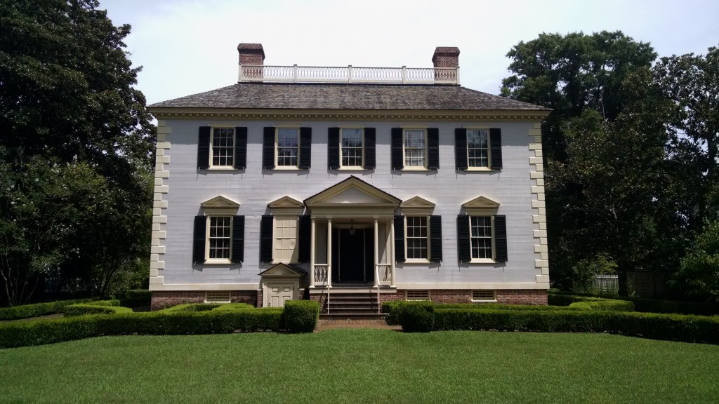 The Back of the John Wright Stanly House