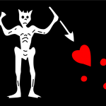 Stop SOPA and PIPA Blackbeard Jolly Roger