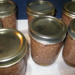 Canning Ground Beef finished