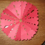 Paper Snowflake Church Windows
