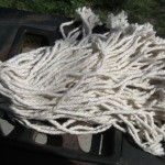 cheap DIY firestarter mop head