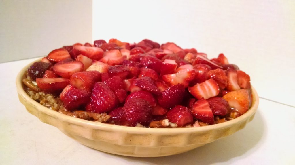 Picture of Strawberry Pretzel Pie