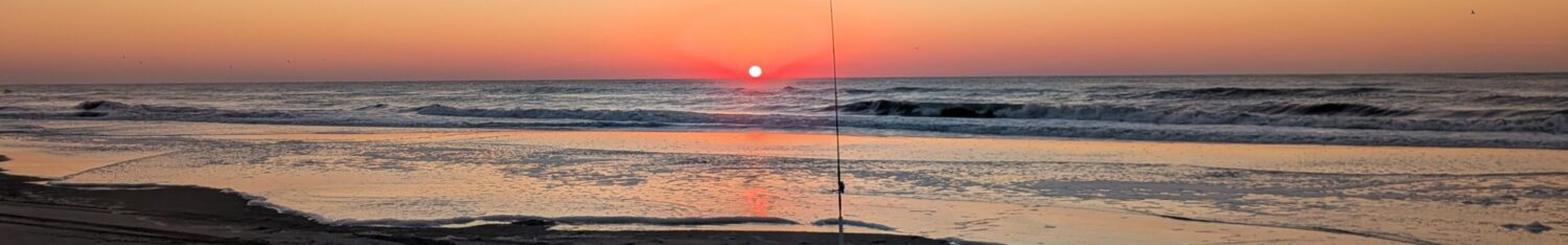 sunrise from the coast of the Old North State specifically Ocracoke Island overlooking the Atlantic Ocean